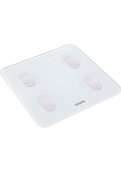 Beyaz Cam Akıllı Tartı, Resmi Garantili ve Şık Tasarım ile Kullanıma Hazır fiyatları