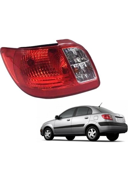 Kia Rio 2006-2010 Sedan Stop Lambası Arka Stop Sağ