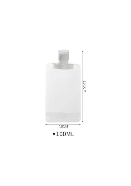 3 Adet 100ML Krem Şampuan Kabı Tekrar Kullanılabilir Set fırsatları