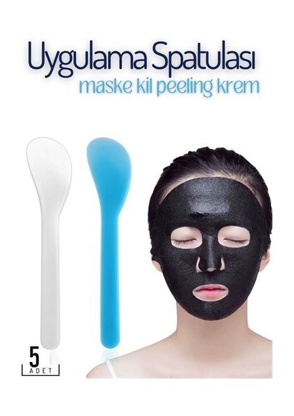 Maske Uygulama Spatulası 5 Adet