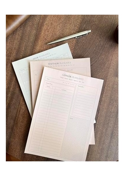 Tanıtım 3'lü Masaüstü Planlayıcı Set (Günlük Planlayıcı, Haftalık Planlayıcı, Aylık Planlayıcı) fiyatları