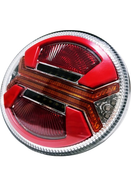 2 Adet Hamburger Neon Kare Stop Lambası 5 Fonksyonlu 24 Volt fiyatları