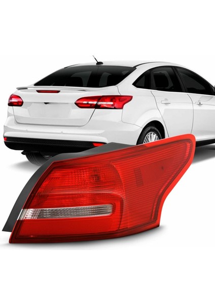Ford Focus 3 Sedan Sağ Arka Stop Lambası Duysuz 2015--2018 N11.8776
