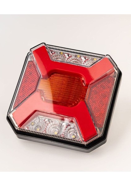 2 Adet Hamburger Neon Kare Stop Lambası 4 Fonksyonlu 12-24 Volt fiyatları