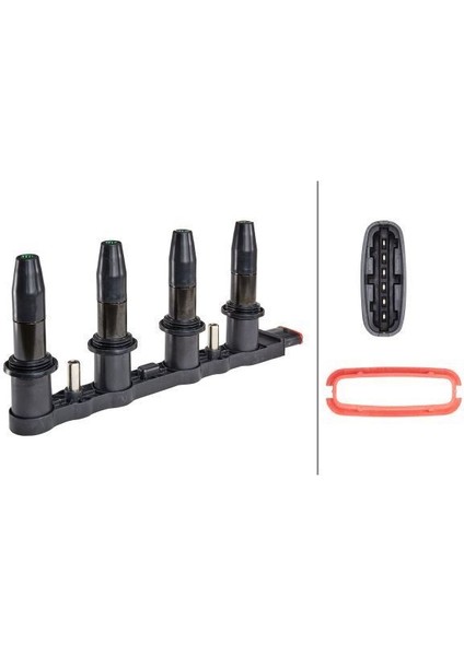 5DA193175331 - Ateşleme Bobini Z16XEP Astra H 1.6-1.8 04 Corsa D 1.6t 97 Merıva 1.6-1.8-1.6t 05 Vectrac 1.6-1.8 06
