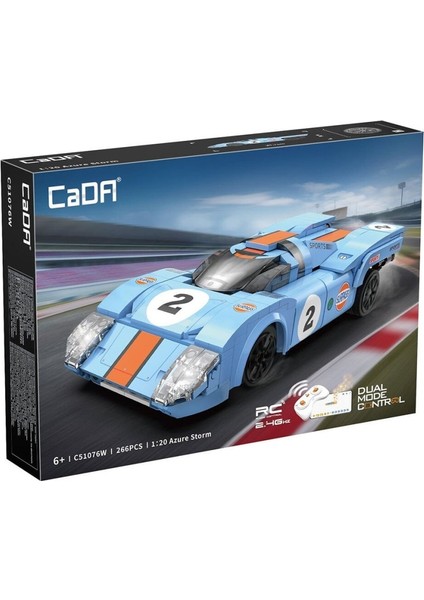 C51076W Cada Azure Fırtınası 266 Parça Block Oyuncak modelleri