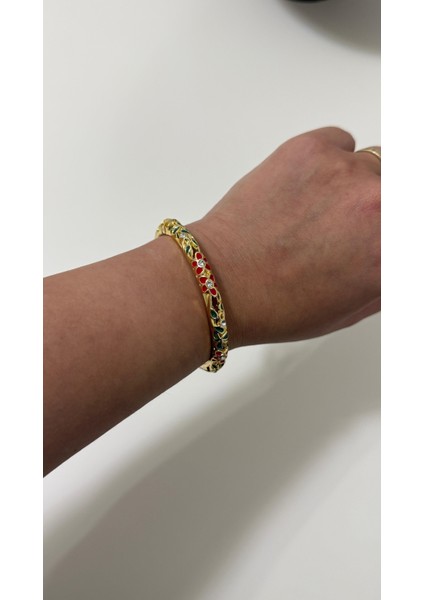 Renkli Mineli Bilezik