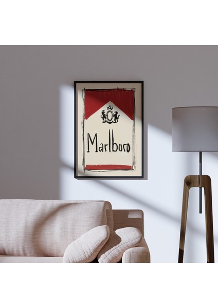 ''marlboro'' Poster Tablo (Çerçeveli) fiyatları