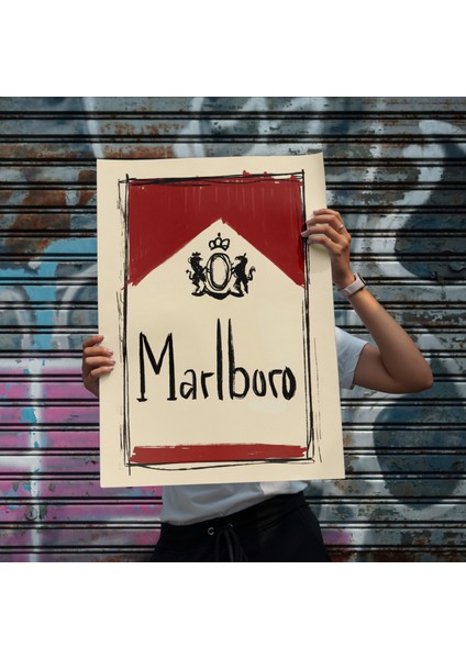 ''marlboro'' Poster Tablo (Çerçeveli) modelleri