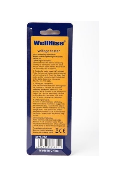 6878-28C Kontrol Kalemi Voltaj Test Kalemi Faz Kalemi… fiyatları