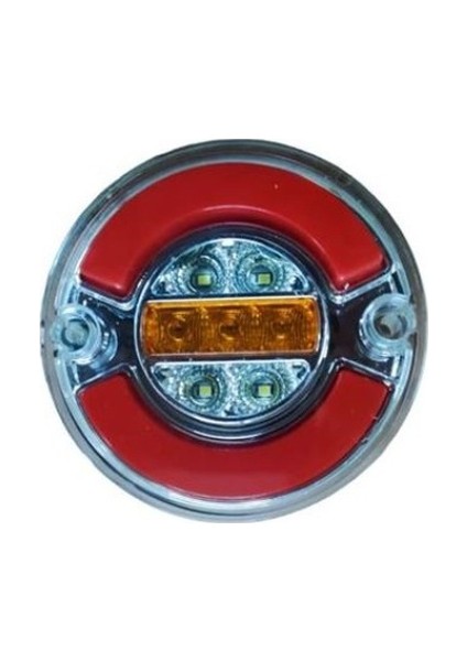 Premıum Neon Stop Lambası Yuvarlak 4 Fonksyonlu