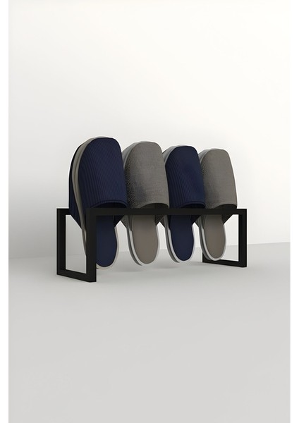 Metal Terlik Düzenleyici Modern Minimalist Antre & Hol Toparlayıcı 15X45X12 cm fiyatları