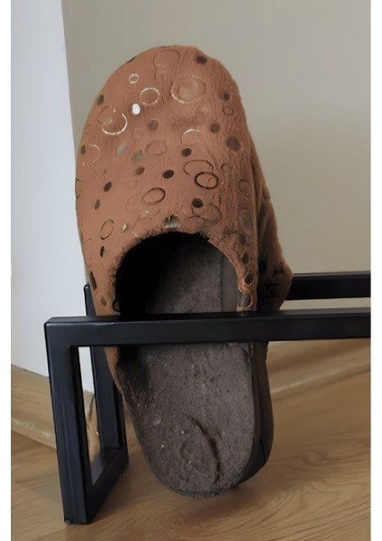 Metal Terlik Düzenleyici Modern Minimalist Antre & Hol Toparlayıcı 15X45X12 cm indirimleri