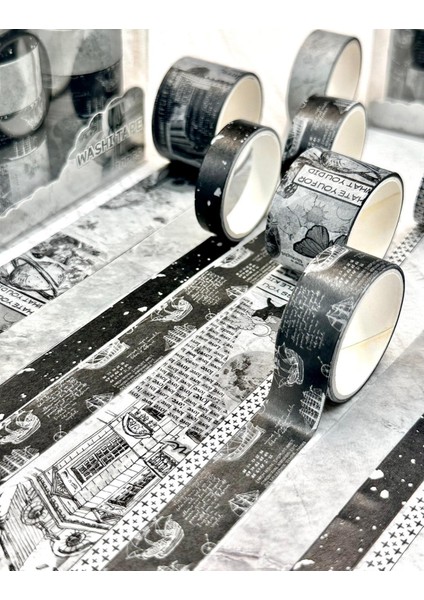 Vintage Deniz ve Gökyüzü Washi Tape Seti 10'lu/washi Tape/bullet Journal/scrapbook fiyatları