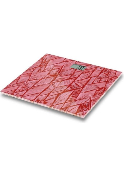 Dijital Cam Baskül, Kırmızı, Sağlıklı ve Şık Ölçüm Aleti