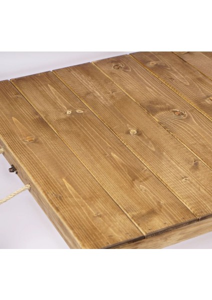 Kamp Masası, Katlanabilir Model, Piknik ve Bahçe Masası, 60X120CM Ceviz fırsatları