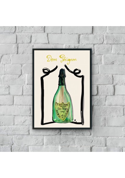 ''dom Perignon'' Poster Tablo (Çerçeveli)
