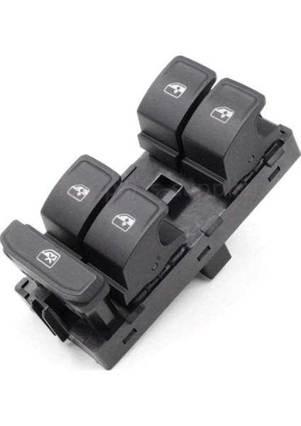 Volkswagen Passat B8 Sol Dörtlü Cam Anahtari Dügmesi 2014--2018 384013523