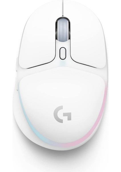 G705 Aurora Kablosuz Oyuncu Mouse, Özelleştirilebilir Lıghtsync Rgb Aydınlatma, Lightspeed Kablosuz, Bluetooth Bağlantısı, Hafif, Pc/mac/dizüstü Bilgisayar ile Uyumlu, Beyaz