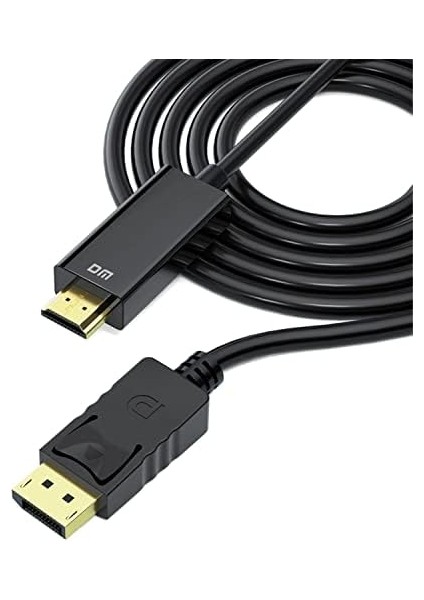 CHB038 4K Displayport To HDMI Çevirici Kablo 1.8 Metre fiyatları