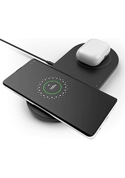Kablosuz 10 W Çiftli Şarj Cihazı, iPhone 15, 14, 13, 12, Se, 11, Xs, Xr, X, 8, Airpods Pro, Galaxy S20, S20, S20 Ultra, Google Pixel 4, 4xl Uyumlu, Siyah, WIZ002VFBK fiyatları