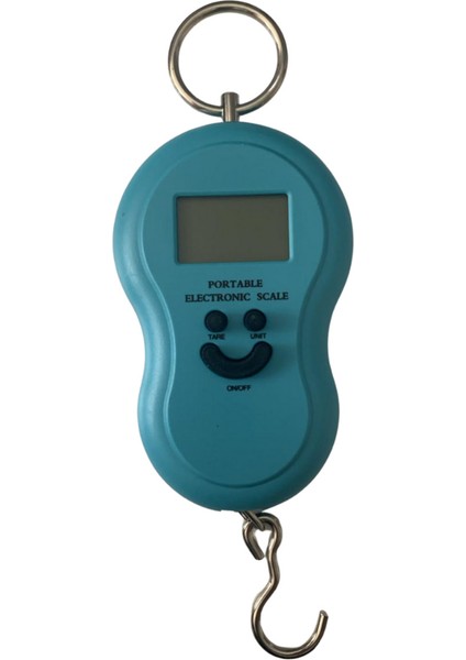 Ekru Taşınabilir Dijital El Kantarı 40KG, Hafif ve Hassas Ölçüm Özelliğiyle Kullanışlı