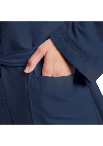 Compact Microfiber Robe Unisex Lacivert Bornoz 009034710 indirimleri