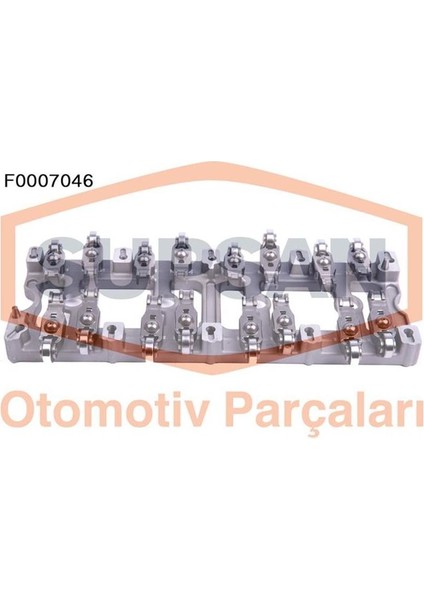 F0007046 - Külbütör Köprüsü Tuş Takımı Ducato-Boxer-Jumper 2.2hdı- Transıt V362 2.2tdcı 155PS 11 17 2.4tdcı 100-120-140PS 07 11