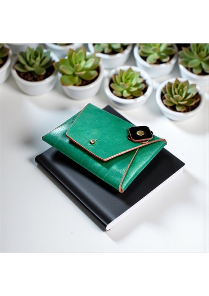 Flax Iıı El Yapımı Deri Cüzdan