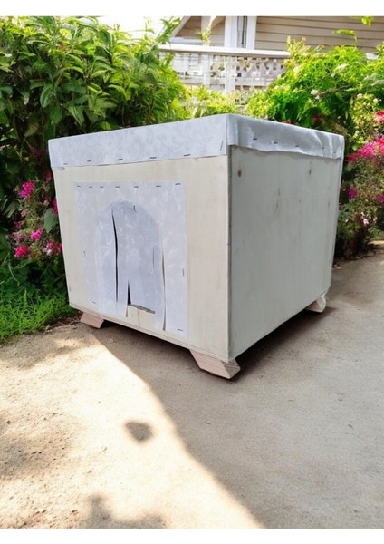 Dış Mekan Ahşap Kedi Evi, Su Geçirmez, Korunaklı, Rahat ve Dayanıklı Tasarım fiyatları