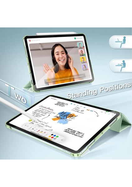 Ipad 11.nesil A16 A3354 /A3355 /A3356 Ile Uyumlu Uyku Modlu Yatay Standlı Sert Smart Tablet Kılıfı indirimleri