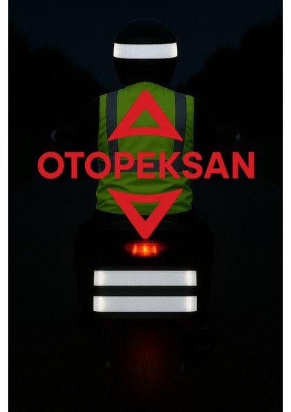 Fosfor Şerit Bant - Reflektör Bant - 3 Metre Beyaz - Tüvtürk Onaylı modelleri