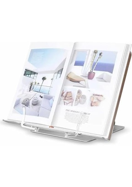 STD002 Okuma Açısı Ayarlı,kıskkaçlı Alüminyum&ahşap Kitap/tablet/notebook Standı Modern Rahle fiyatları