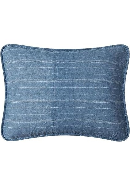 - Ikiz Yorgan Seti, Pamuk Ters Çevrilebilir Yatak Seti, Tüm Sezon Tasarımcı Ev Dekoru (Ridgeport Mavi, Ikiz) fiyatları