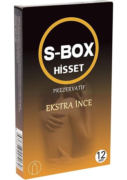 S-Box Hisset Ultra Ince Prezervatif