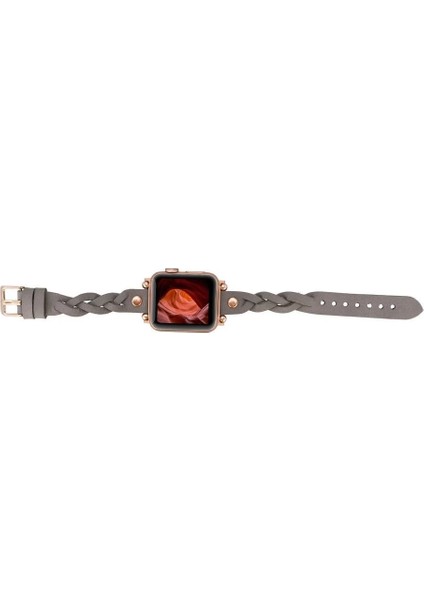 Apple Watch Uyumlu Deri Kordon Wanda 38-40-41MM Rt Rst9 modelleri