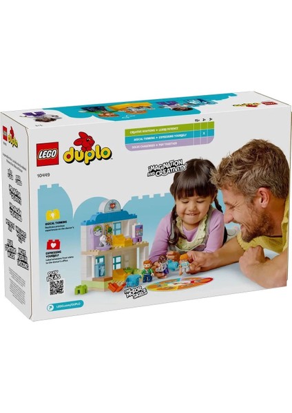 10449 LEGO Duplo Ilk Doktor Ziyareti 65 Parça +2AŞ fırsatları