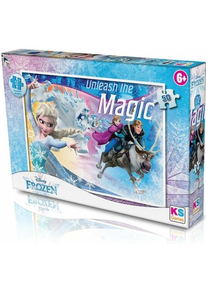 FRZ709 Frozen 50 Parça Çocuk Puzzle -Ks Puzzle