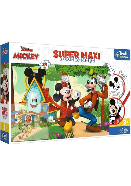 PUZZLE-41012 Süper Maxi Mickey 24 Parça Çocuk Puzzle fiyatları