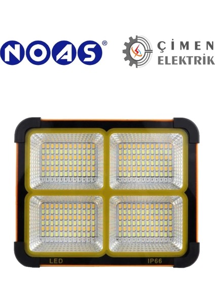Noas YL71 0409 S 400W Solar LED Projektör Taşınabilir