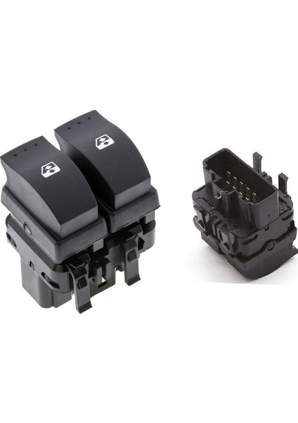 Renault Megane,laguna,trafic Ön Sol Cam Anahtari 10 Pin Siyah Ren 505747250