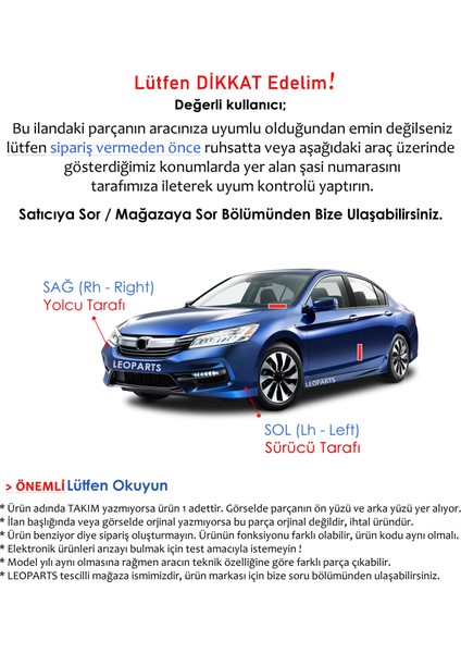 Mazda 3 Sinyal Lambası Sol (Sis Lambası Üstü) 2014-2016 fiyatları