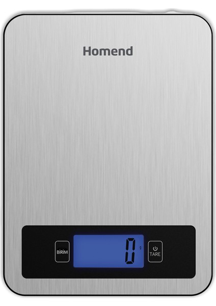 Şık Inox Mutfak Tartısı, 2 Yıl Garanti, Bordo Renk, Hassas Ölçüm Kolaylığı