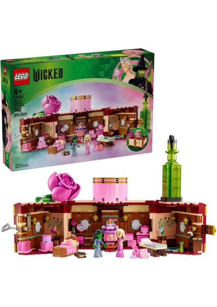 75683 LEGO Wicked - Elphaba ve Glindanın Yurdu 740 Parça +8 Yaş indirimleri
