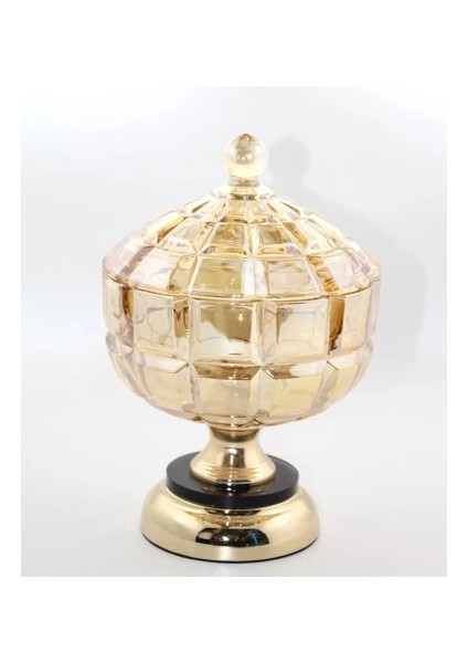 Kapaklı Cam Şekerlik Model 2