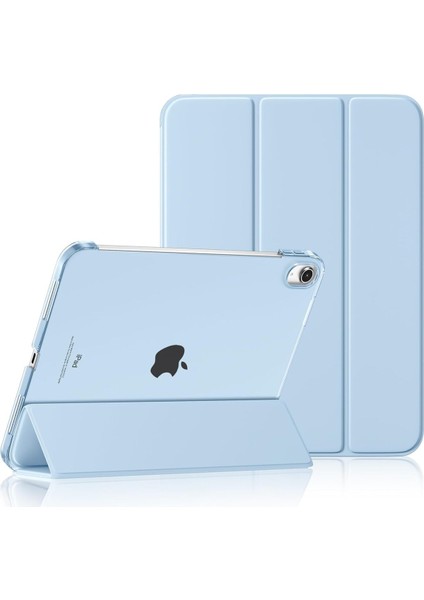 Ipad 11.nesil A16 A3354 /A3355 /A3356 Ile Uyumlu Uyku Modlu Yatay Standlı Sert Smart Tablet Kılıfı