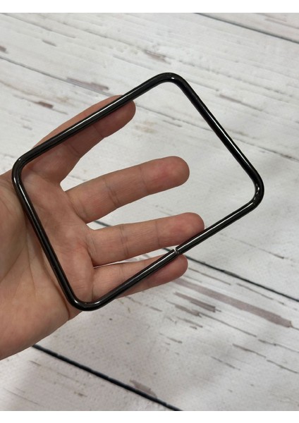 Dikdörtgen Model Metal Çanta Sapı 11 cm 1 Çift fiyatları