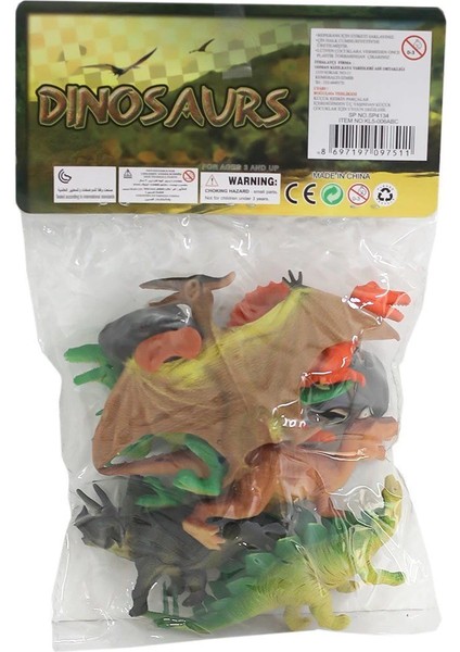 KZL-KL5-006ABC Pvc Dinazor Hayvan Seti -Kızılkaya Oyuncak fiyatları