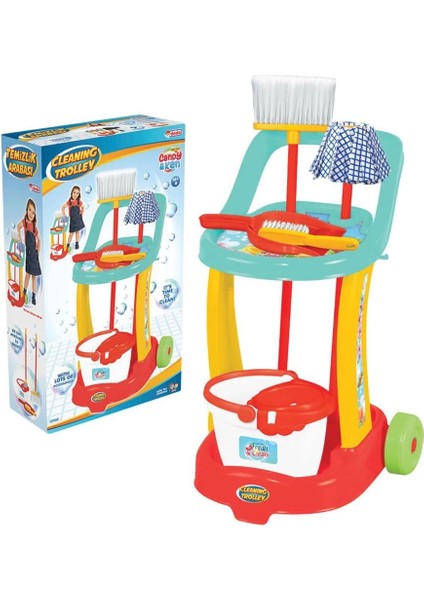 Candy & Ken Temizlik Arabası Temizlik Oyun Seti
