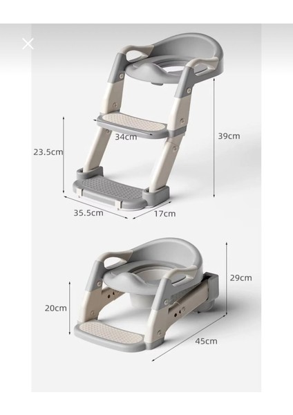 Merdivenli Tuvalet Adaptörü | Bebek Tuvalet Aparatı | Bebek Tuvalet Merdiveni Yeşil Renk indirimleri